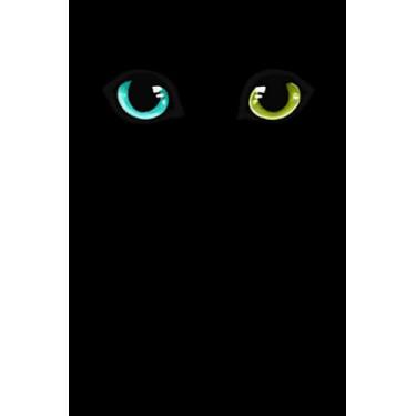 Imagem de Independent black cat book: Independent Heterochromia eyes of black cat notebook and sketchbook easy to write and draw ,perfect gift or use for kids, teens students and cat lovers (Cat Journals)