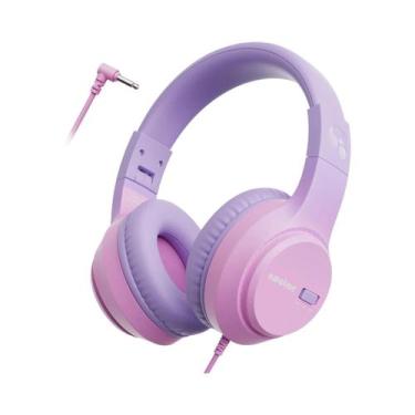Imagem de Fones De Ouvido Para Estudo Infantil Com Microfone, Fones De Ouvido Em