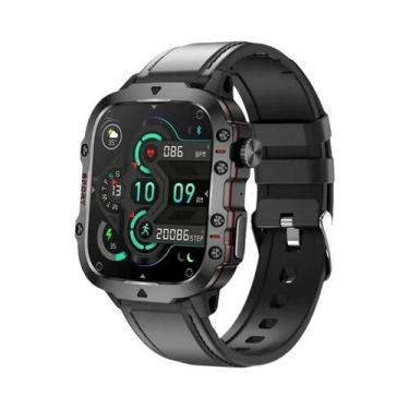 Imagem de Relógio Inteligente Militar Masculino IP68 À Prova D'Água Com GPS, Blu