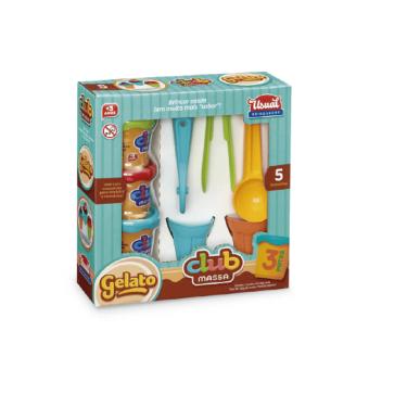 Imagem de Massa de Modelar Com Acessório Club Massa Gelato 557 - Usual