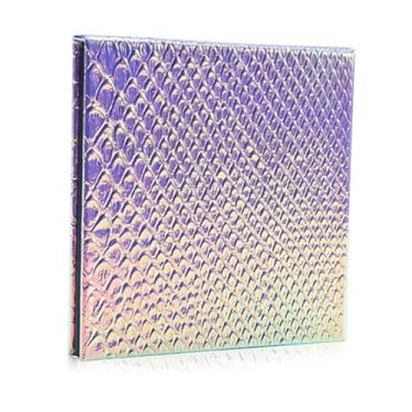 Imagem de Pilipane Paleta magnética vazia de cosméticos organizador de maquiagem portátil para viagens, gradiente de couro, cor brilhante, 10 x 10 cm, personalizável