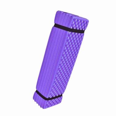 Imagem de Cryfokt Tapete de Acampamento de Espuma à Prova D'água, Dobrável, Barraca de Praia, Almofada de Dormir para Esportes Ao Ar Livre, Material XPE, Formato de Célula de Ovo (#1)