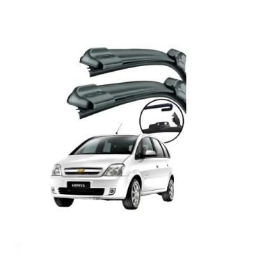 Imagem de Par Palhetas Automotiva Limpadoras Para-brisa Meriva 2002/12 - NA TELA