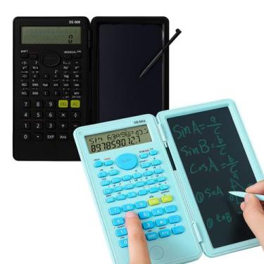 Imagem de Calculadora Científica 2 EM 1 com Caderno Digital de Anotações e Canet