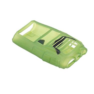 Imagem de Suporte de rádio bidirecional de silicone Walkie Talkie Capas protetoras de borracha macia camuflagem para rádios PT-UV82