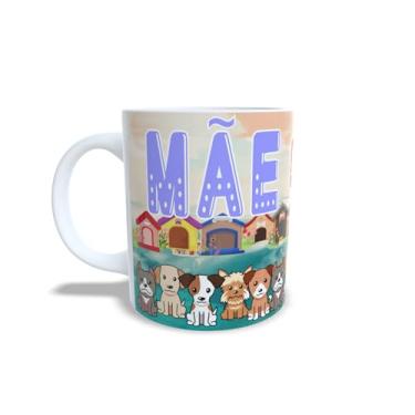 Imagem de Caneca Personalizada Mãe de Pet (Cachorro) – Criativa, Divertida e Ótima para Presentear (Moderno 01)