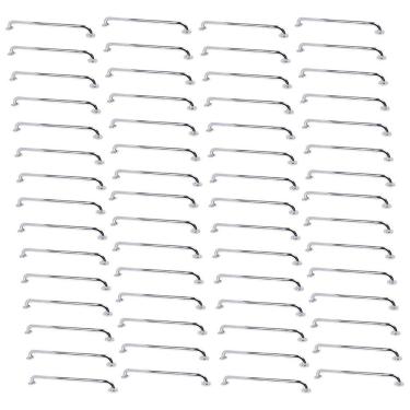 Imagem de Alça Barra De Apoio 80cm46 Unidades Acessibilidade Idoso Gestante Cadeirante Deficiente Segurança