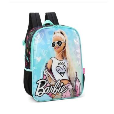 Imagem de Mochila de Costas Escolar Infantil Juvenil Barbie-Unissex