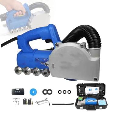 Imagem de Limpador de Rejunte Elétrico sem Poeira, Cortador de Vãos para Azulejos, 800W/1200W 9000RPM, Ferramenta para Limpeza de Juntas Cerâmicas, Ideal para Cozinha, Banheiro e Projetos DIY-1200w