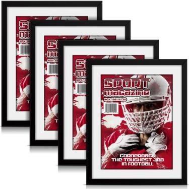 Imagem de Magazine Frame Geetery Sports 4 peças 21,6 x 28,6 cm preto