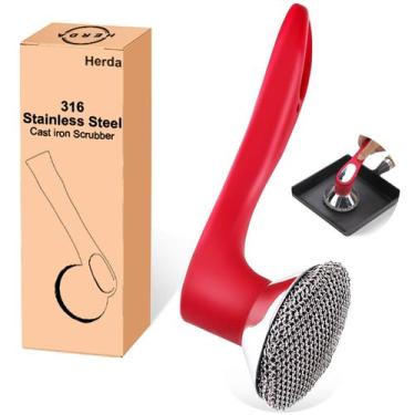 Imagem de Limpador de ferro fundido Herda Welded Fine Chain Mail