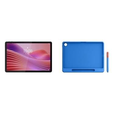 Imagem de Kit Lenovo - Tablet Lenovo Tab 4GB 64GB Wi-Fi 5 Android™ 14 + Case Infantil Azul + Caneta