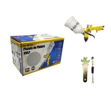Imagem de Pistola de Pintura HVLP 1.4mm Profissional Pulverizadora - Bmax