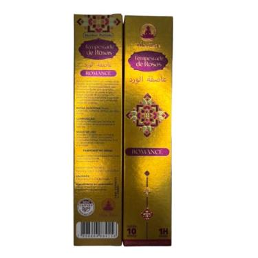 Imagem de Incenso Vila Zen Linha Árabe Tempestade de Rosas 10 Varetas