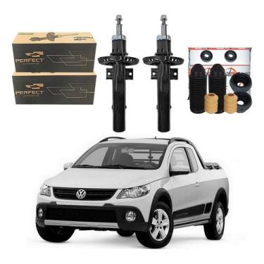 Imagem de Kit Amortecedor Dianteiro Saveiro Cross 1.6 2009 A 2013 - Perfect