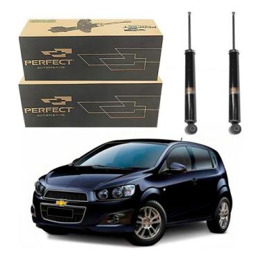 Imagem de Par Amortecedor Traseiro Sonic 1.6 2012 A 2014 - Perfect