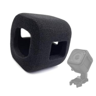 Imagem de Capa Windslayer para câmera Gopro Hero 4/5 Session, capa de estrutura de espuma para para-brisas, silenciador de esponja, à prova de vento, acessório de redução de ruído de vídeo