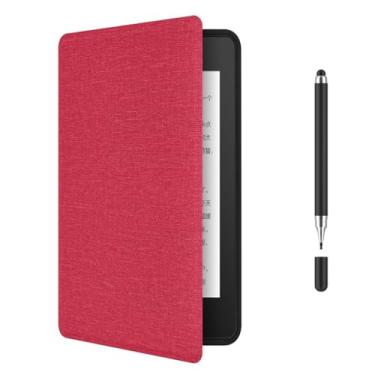 Imagem de Akacy Capa para Kindle paperwhite de 6 polegadas 5ª 6ª geração (2012/2013/2015, modelos EY21/DP75SDI). Capa traseira de borracha TPU de silicone flexível e fina, com cantos reforçados (15)