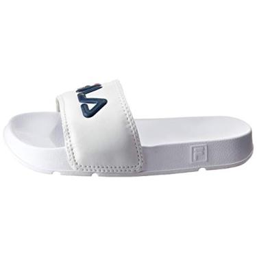 Imagem de Fila Drifter, Chinelo Criança Unissex, Branco/Marinho/Vermelho (White/BlueMarine/Red), 26