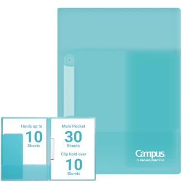 Imagem de Kokuyo Campus Arquivo de impressão fácil de avaliar, azul-claro F-CE755LB
