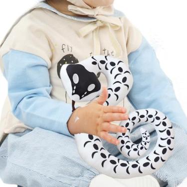 Imagem de Cobra Recheada, Pelúcia de Cobra,almofada fofa | Travesseiro de brinquedo macio realista boneca fofa cobra pelúcia adereços para crianças aniversário meninas meninos 24 polegadas