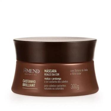 Imagem de Máscara Expertise Realce da Cor Castanho Brilliant Amend 300g