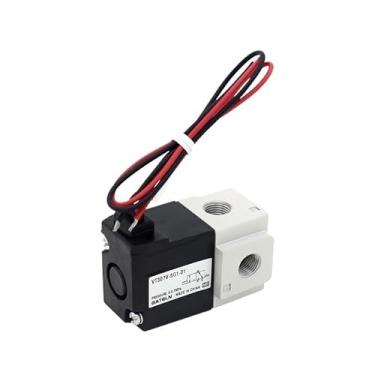 Imagem de UHFILYQBA Válvula solenoide de 3 portas série VT307 operada diretamente tipo VT307-5G1-01 Vácuo VT307V-5G1-01 Válvula de alta frequência (DXT152-25-1A)