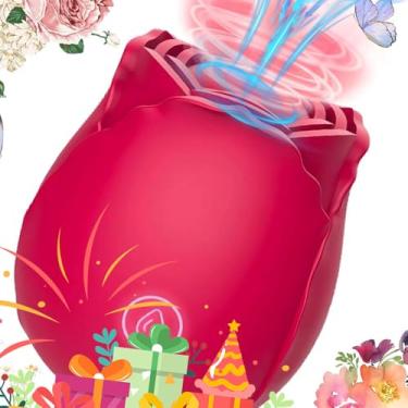 Imagem de Rose Vibratoar 2025, ferramenta para adultos rosa para mulheres com 10 modos de sucção, brinquedos adultos máquina elétrica automática fêmea W-13