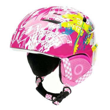Imagem de BeBeFun capacete infantil e infantil para skate de esqui 50 – 53 cm, tamanho pequeno, especialmente projetado para crianças de 2 – 6 anos (rosa, P (50 – 53 cm)