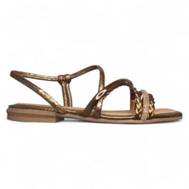 Imagem de Sandália Rasteira Feminina Calce Fácil Mississipi J0661