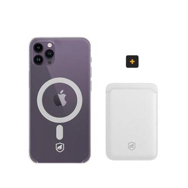 Imagem de Kit Magsafe - Capa case capinha e Carteira para iPhone 14 Pro Max - Gshield