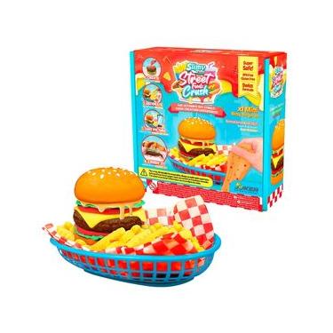 Imagem de Mini Kit de Slime de Hamburger Slimy DIY Street Food Crush