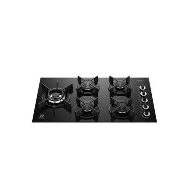 Imagem de Cooktop Electrolux 5 Bocas Expert com Multi Chama Deslocado (KE5GW)