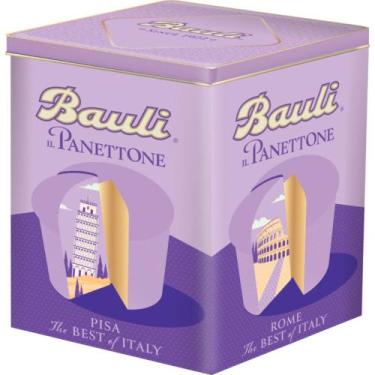 Imagem de Panettone In a Metal Tin Bauli 658g