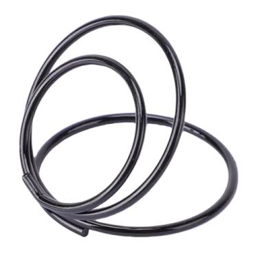 Imagem de Asixxsix Suportes para Números de Mesa de 50 Unidades, Mini Porta-cartões de Formato Redondo, Porta-fotos para Exibição de Cartão de Visita, Braçadeira de (Preto Superior: 84661 3K000HZ, 84661 3K000 HZ,)