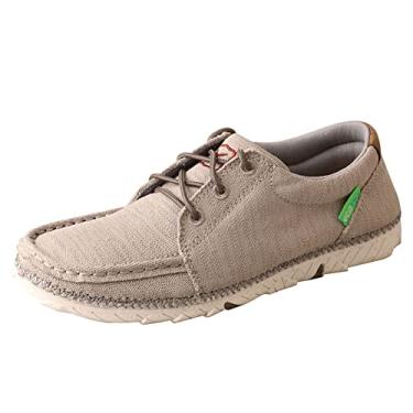 Imagem de Twisted X Mocassim feminino Zero-X, Cinza definitivo, 39