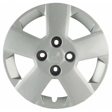 Imagem de Calota Grid Aro 14p 087cb-pta Gm Modelo Prisma/ Montana 2011/ 13 Cubo Baixo - Pc / 4