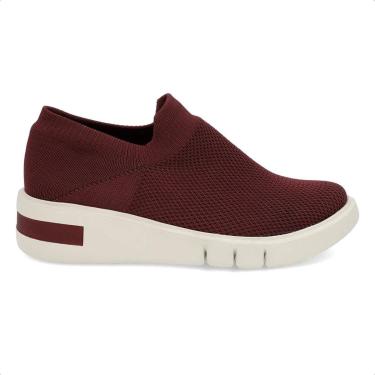 Imagem de Tênis Usaflex Feminino Slip On Tricot Detalhe Sola Casual AM01004-Feminino