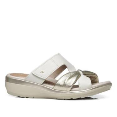 Imagem de Chinelo Pegada Feminino em Couro Milk 232712-05-Feminino