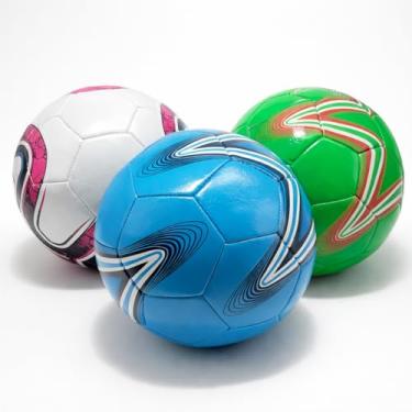 Imagem de Kit Bolas de Futebol Campo Treino Lazer 3 unidades