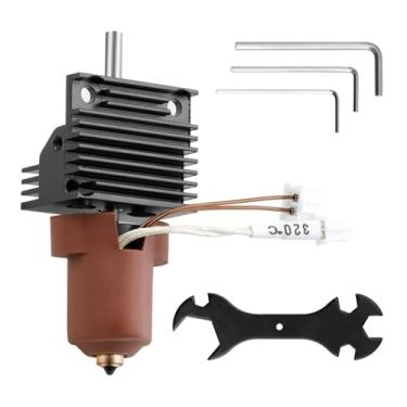 Imagem de Kit hotend para impressora 3D, compatível com Creality K1C/K1 Max, bloco de aquecimento cerâmico de troca rápida com bicos de 0,4/0,6/0,8 mm(Package 1)
