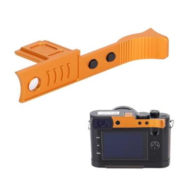 Imagem de SZZCNOX Punho de metal para Leica Q3 Q2, apoio de mão para descanso de polegar com protetor de tampa de sapata para acessórios de câmera Leica Q3/Q2, melhor equilíbrio e aderência segura confortável