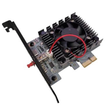 Imagem de Immortal DMA Gladiador, FPGA DMA com firmware PCILeech exclusivo personalizado de até 300 MB/s de velocidade, conexão FPGA DMA USB-C/PCIe, FPGA USB Firmware Flash Capable, PCILeech DMA, placa de desenvolvimento, DMA, FPGA