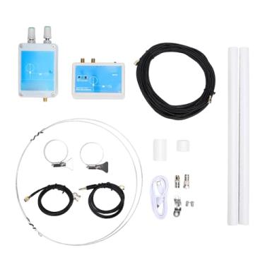 Imagem de Jectse Antena de Ativo, Antena Portátil de Ondas Curtas Com Cobertura de 100kHz 179MHz Com Bateria de 2600mAh, para Rádio SDR HAM e Receptores de Ondas Curtas (15 m / 49,2 pés)