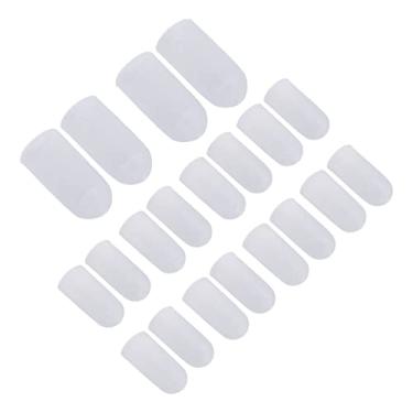 Imagem de Yinhing Protetores de Dedo do pé, Protetores de Dedo do pé de Silicone Macio para Bolhas, Calosidades, Com 10 Pares 2 Grandes 8 Pequenos, para Homens, Mulheres, Atividades Esportivas