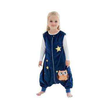 Imagem de Saco De Dormir Infantil Unissex Em Estilo Cartoon, Sem Mangas, Pijamas