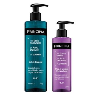 Imagem de Principia Kit Limpeza Profunda Anti Acne Gel de limpeza GL-01 + Oleo de Limpeza OL-01
