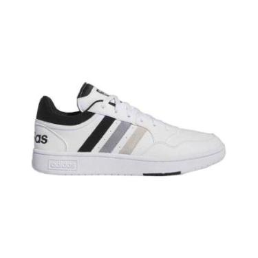 Imagem de TENIS HOOPS 3.0 IG7914 - BRANCO/PRETO 36-Masculino