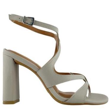 Imagem de Sandália Com Amarração Vizzano Feminina Com Salto Alto-Feminino