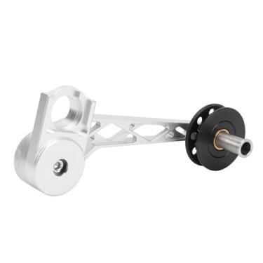 Imagem de aqxreight Tensor de Corrente 8T Polia Liga de Alumínio 5 6 7 Velocidades Tensor de Corrente para Modelos Brompton Pline Tline O Aumento de Fixação Preto Oferece Vida útil Ao Seu Parafuso Com Trava